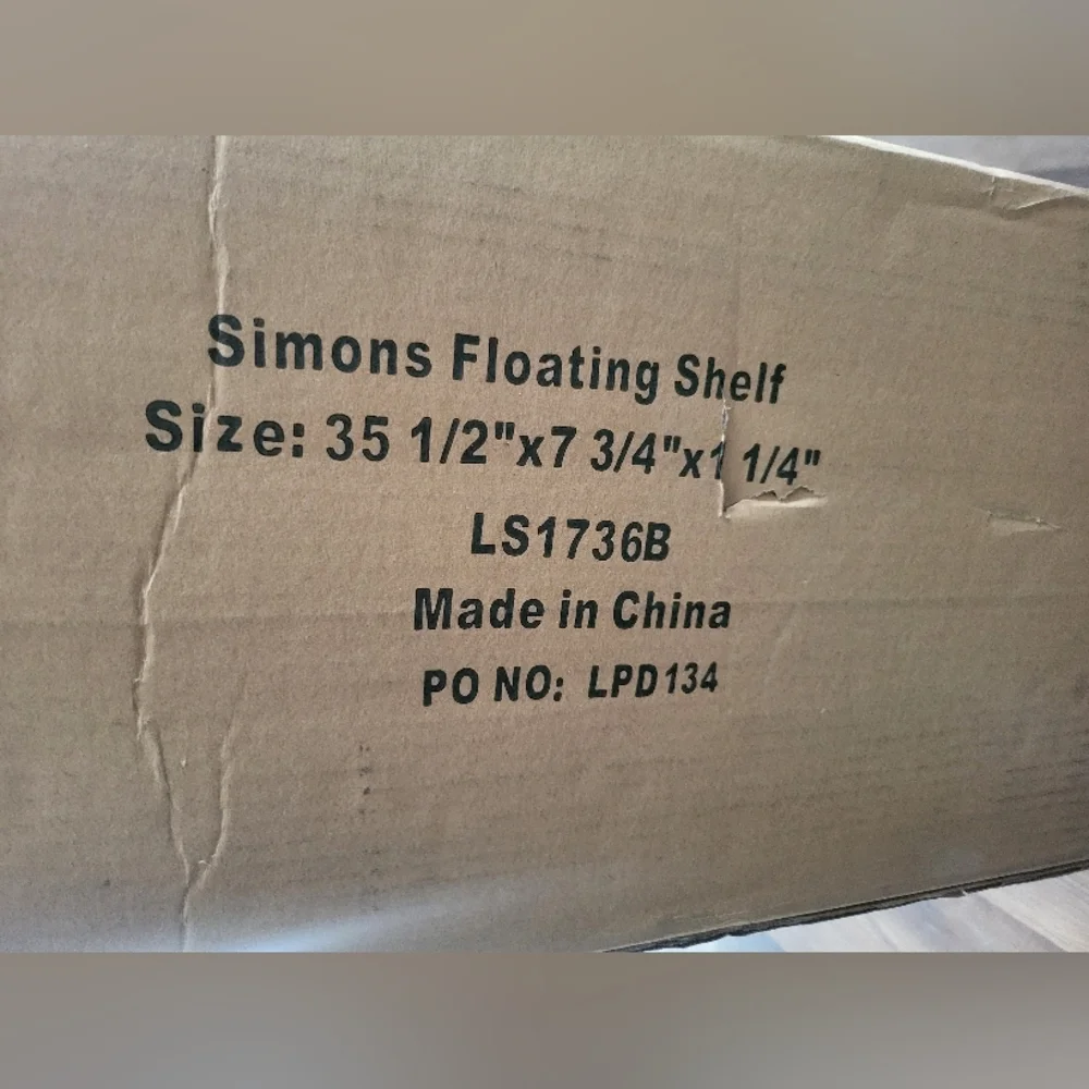 Large Floating Shelf